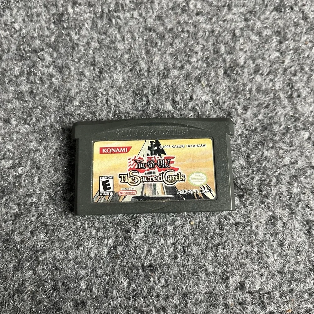 YuGiOh The Sacred Cards Nintendo GBA Authentic Gameboy Advance 2000's